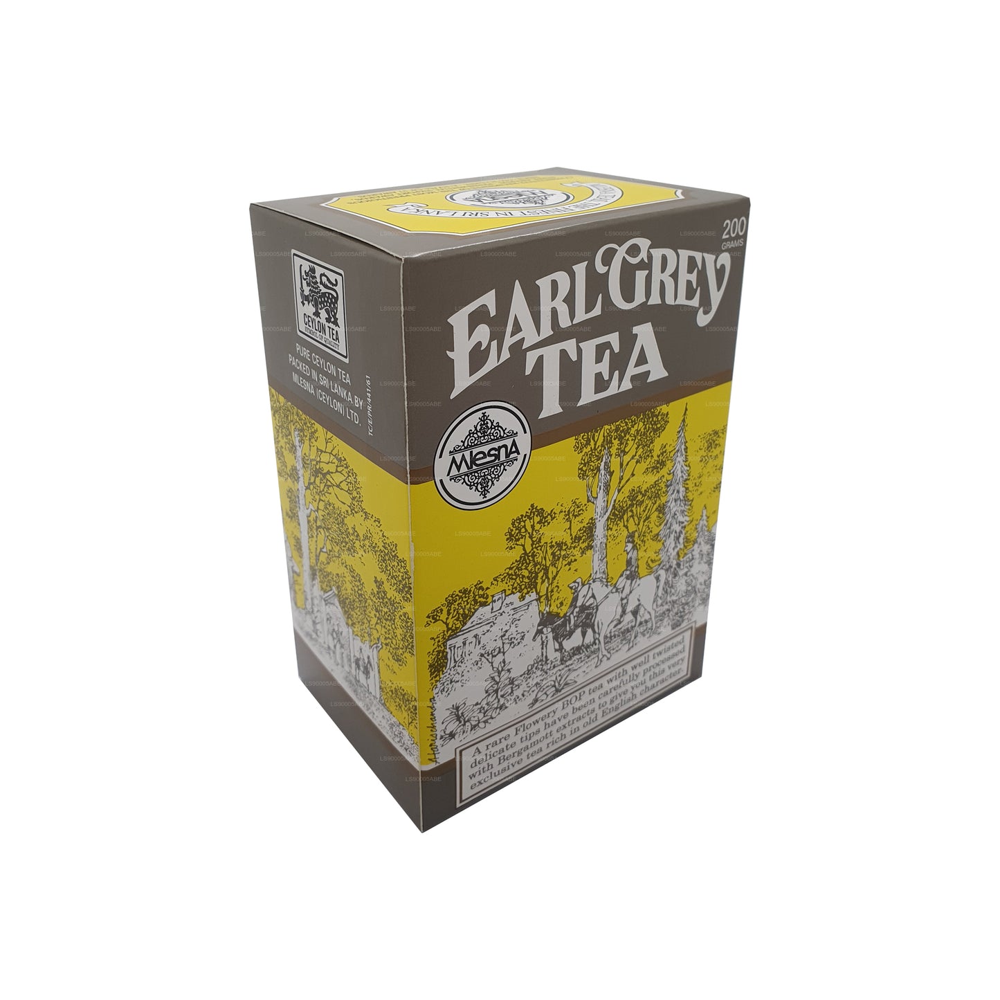 Mlesna Earl Grey Tee mit losen Blättern