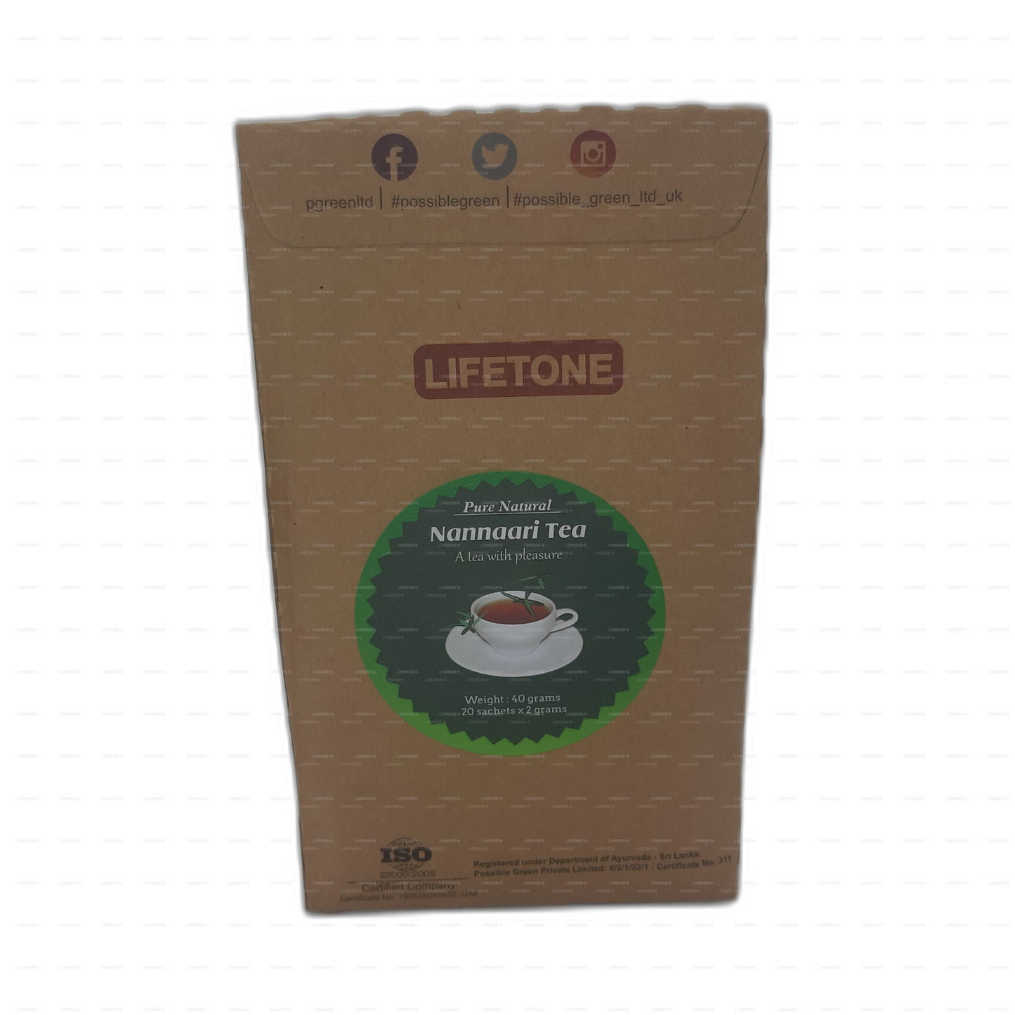 Lifetone Nannari Tee (40g)
