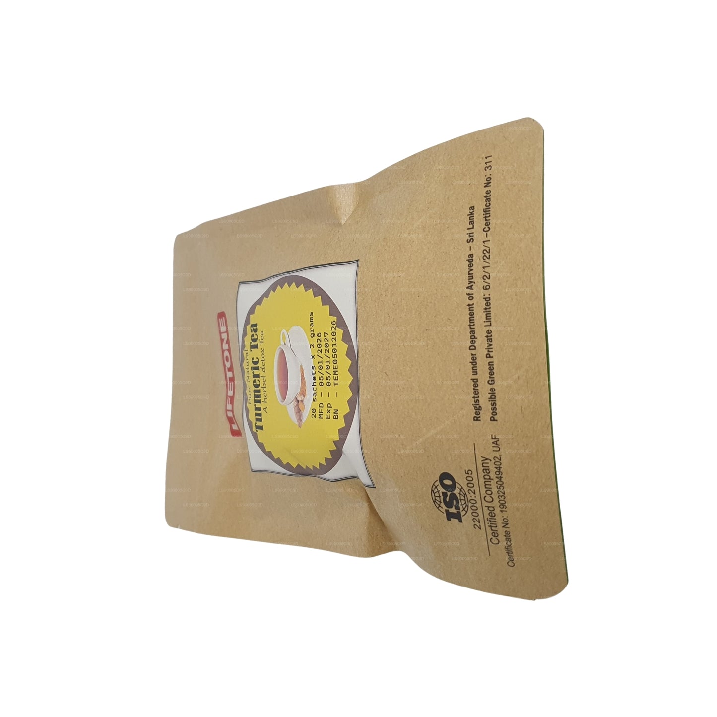 Lifetone Kurkuma-Tee (40 g) 20 Teebeutel