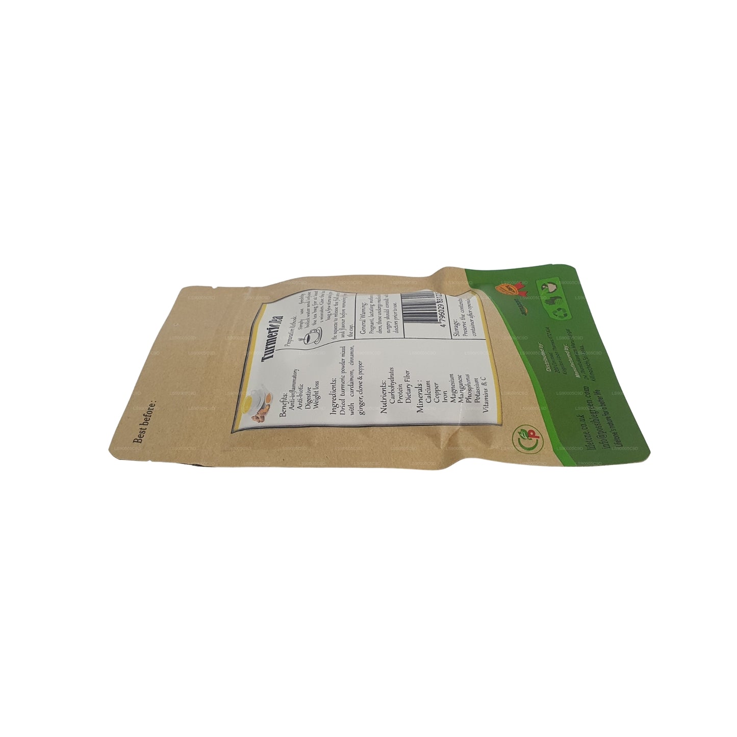 Lifetone Kurkuma-Tee (40 g) 20 Teebeutel