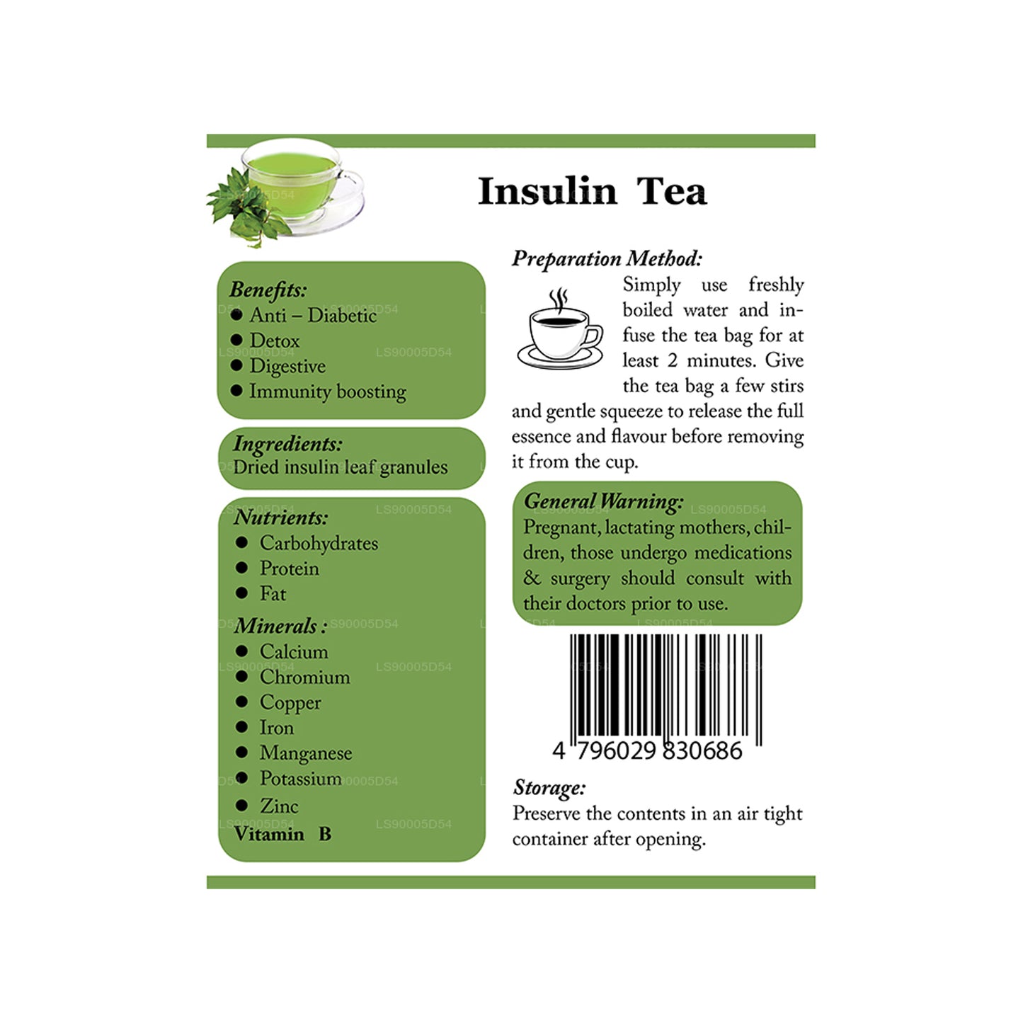 Lifetone Insulintee (40 g)