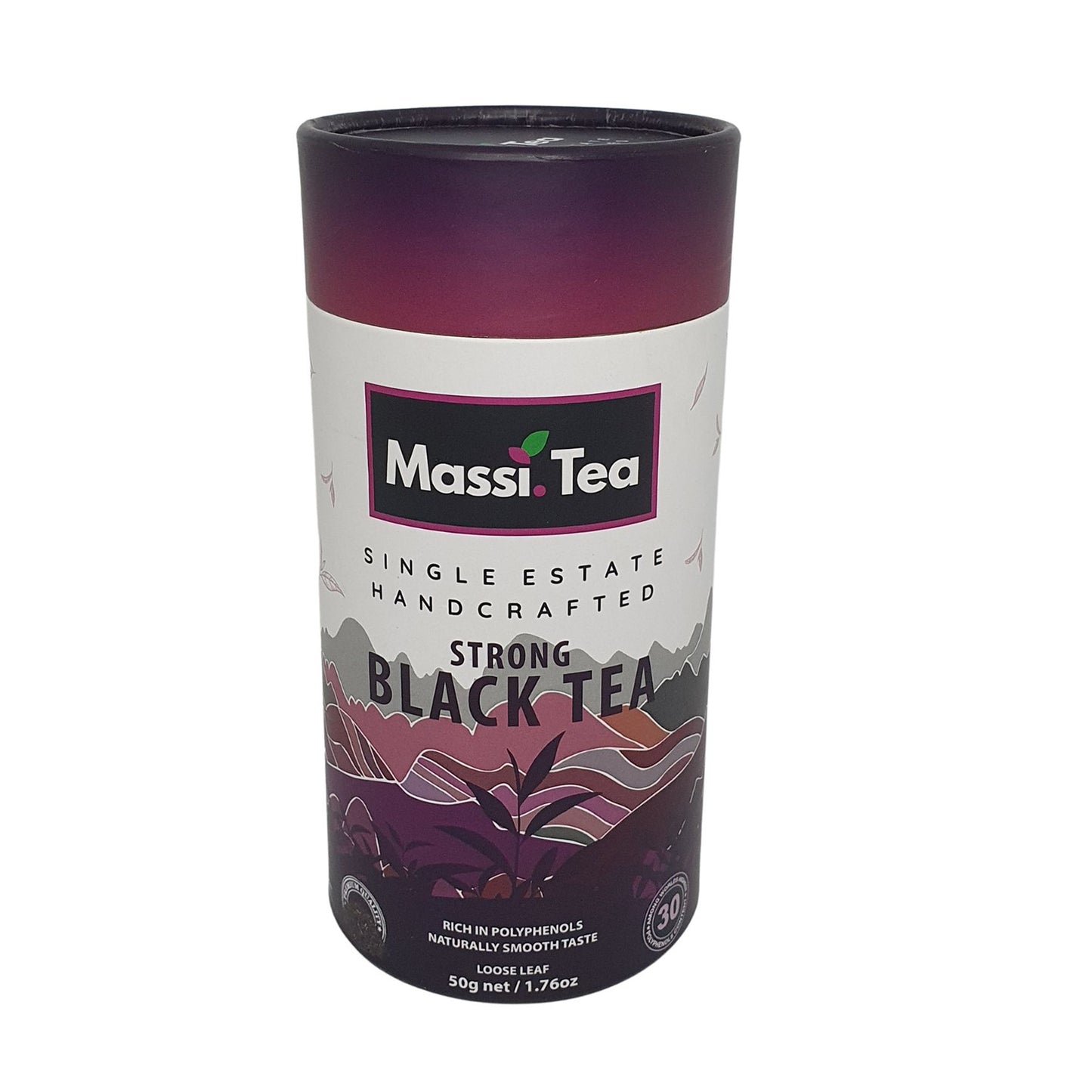 Massi Tea Single Estate Handgemachter starker Schwarztee (50 g)
