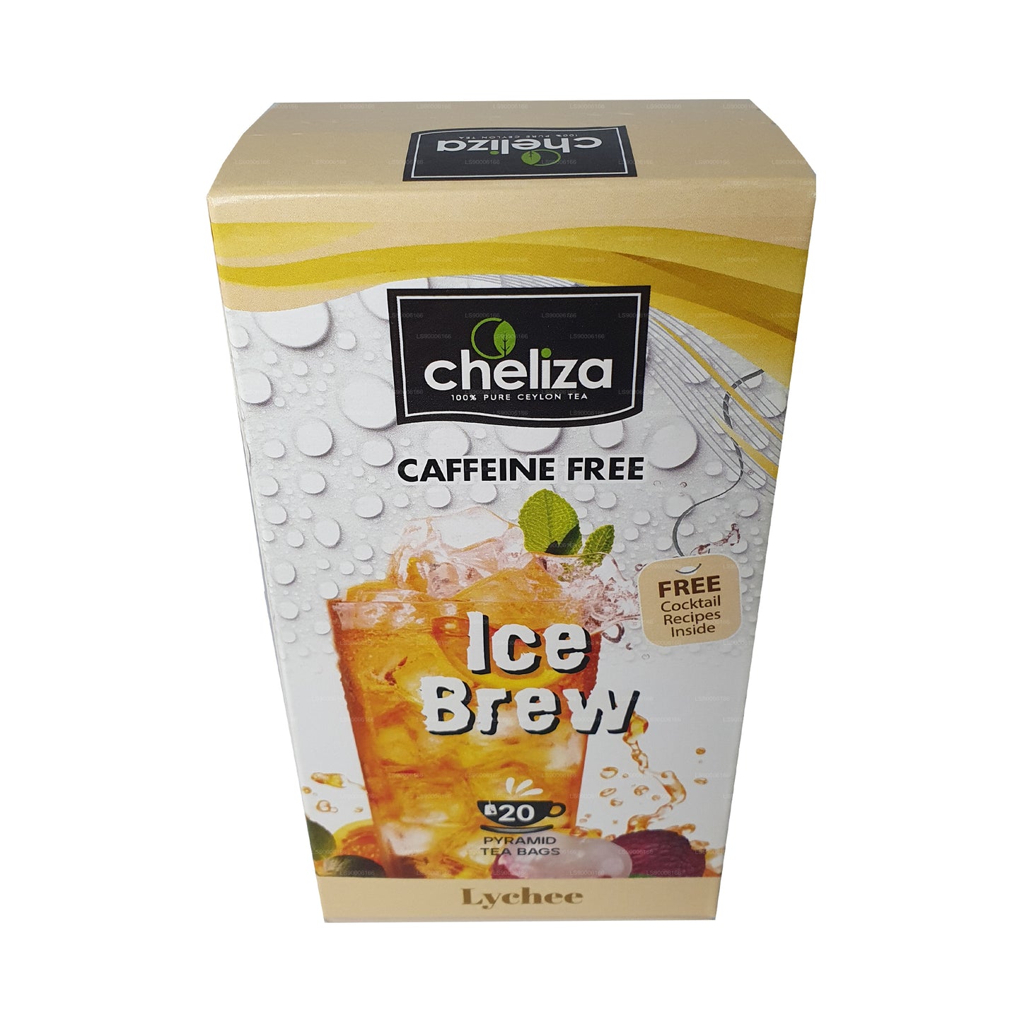 Cheliza Ice Brew Tee mit Litschigeschmack (50 g) 20 Teebeutel