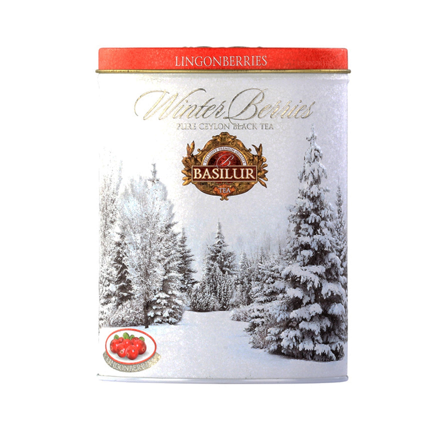 Basilur Winterbeeren „Preiselbeeren“ (100 g) Dose