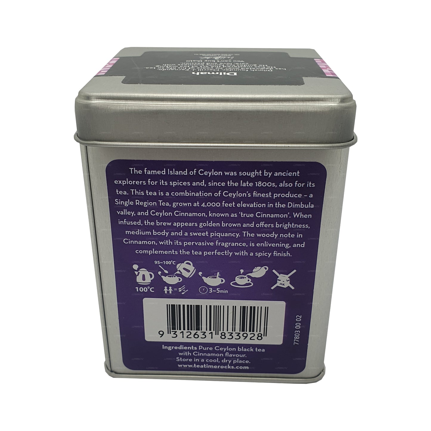 Dilmah T-Serie Ceylon Zimt Gewürztee (100g)