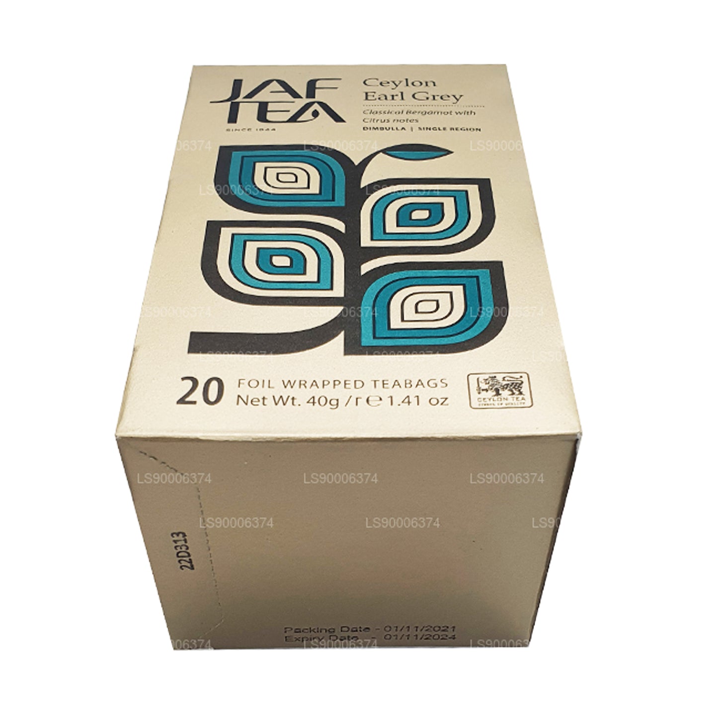 Jaf Tea Ceylon Earl Grey (40 g) 20 Teebeutel
