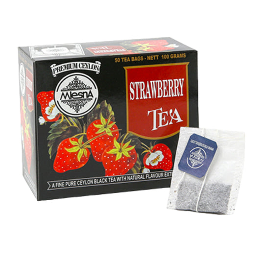 Mlesna Erdbeertee (100 g) 50 Teebeutel