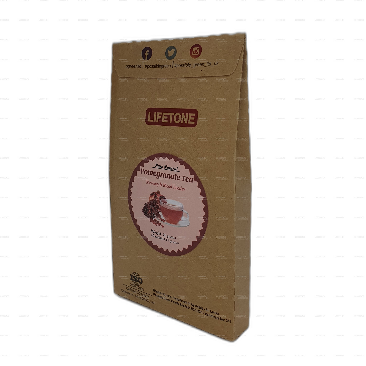 Lifetone Granatapfeltee (30 g)