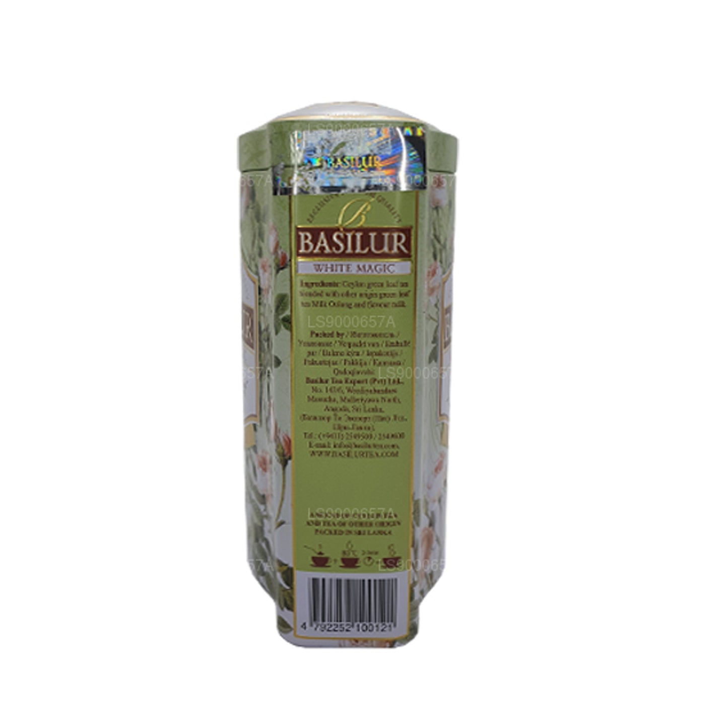 Basilur White Magic Bouquet Grüne Dose (100 g)