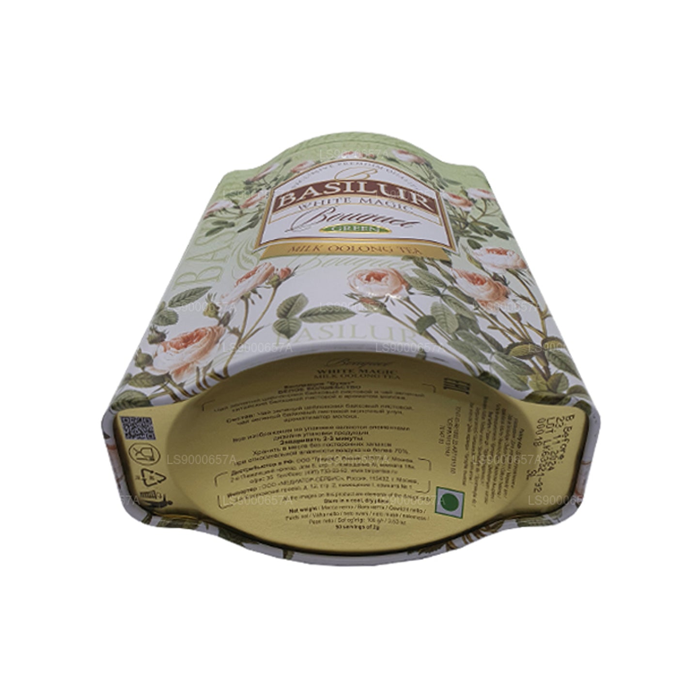 Basilur White Magic Bouquet Grüne Dose (100 g)