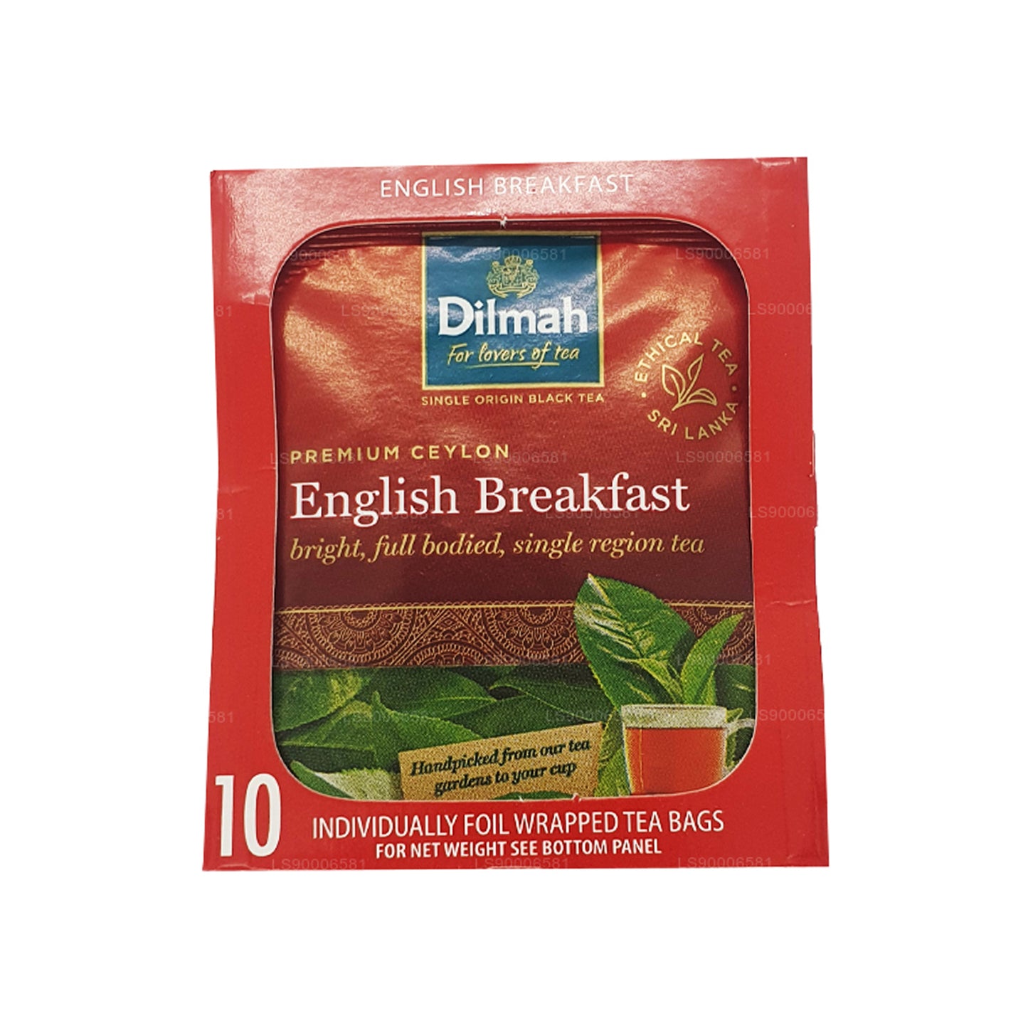Dilmah English Breakfast Tea (20 g), 10 einzeln verpackte Teebeutel