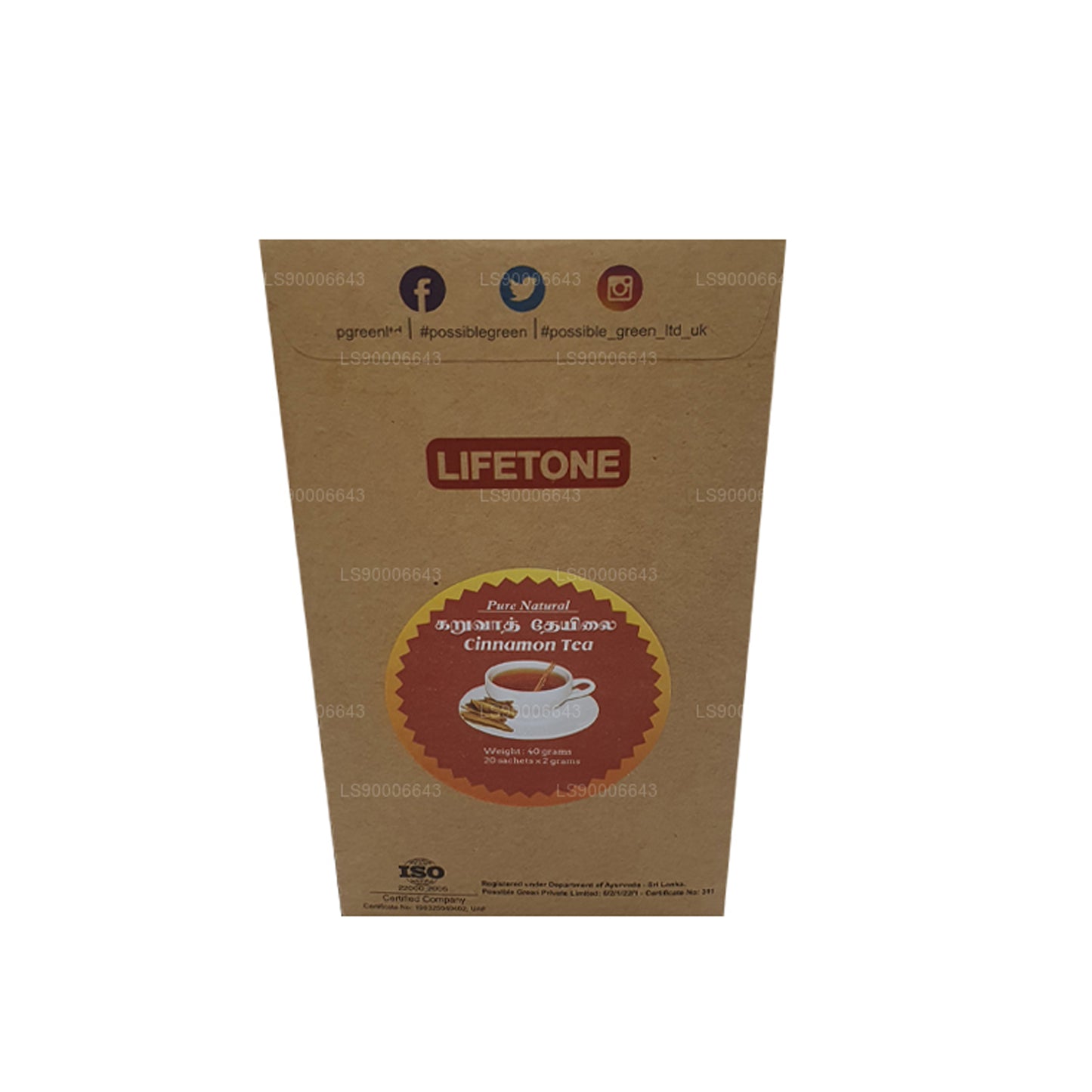 Lifetone Zimttee (40 g)