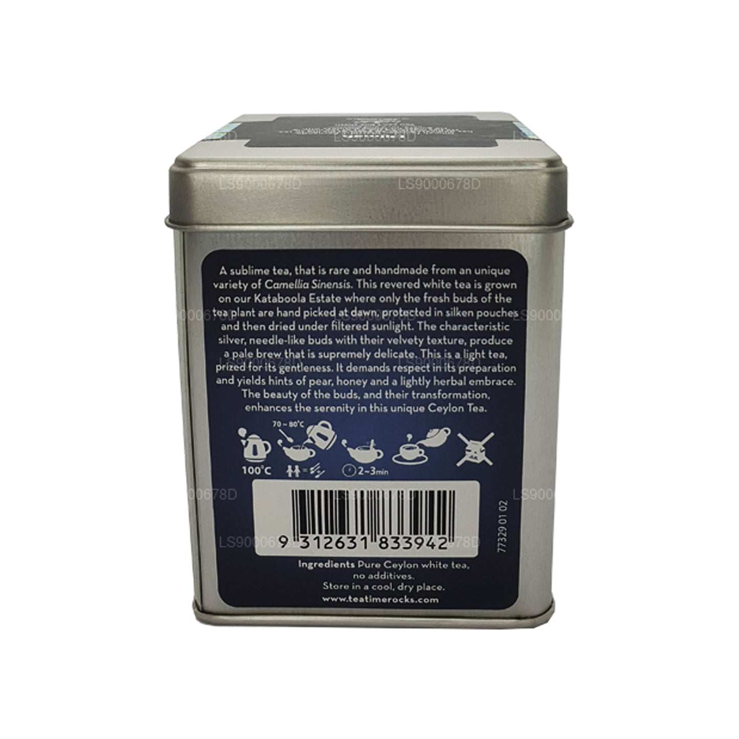 Dilmah Ceylon Silver Tips White Tea (40 g) Dose Loose Tea