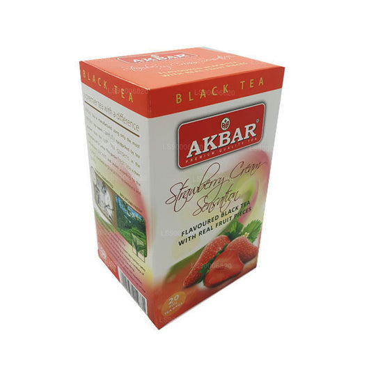 Akbar Strawberry Cream Sensation (40 g) 20 Teebeutel