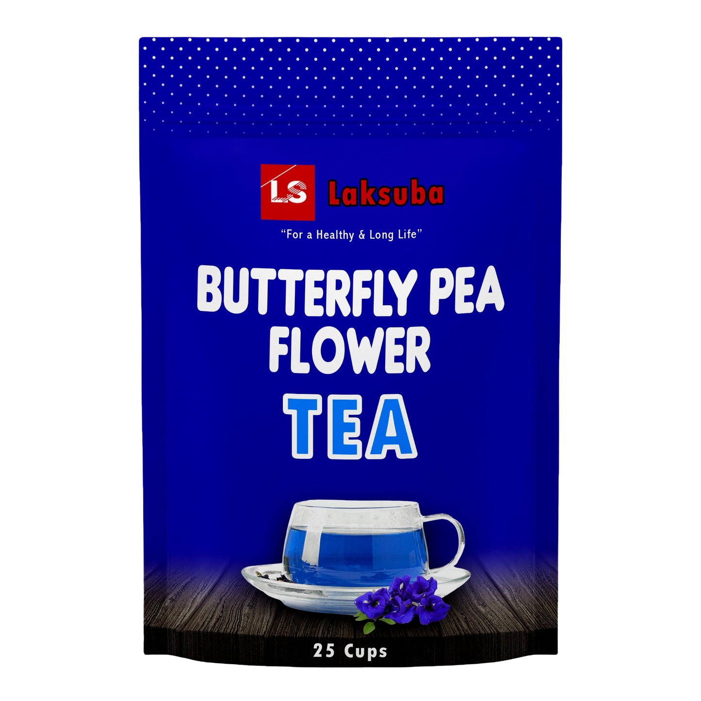 Laksuba Ceylon Schmetterlingserbsenblütentee (16,25 g) 25 Teebeutel