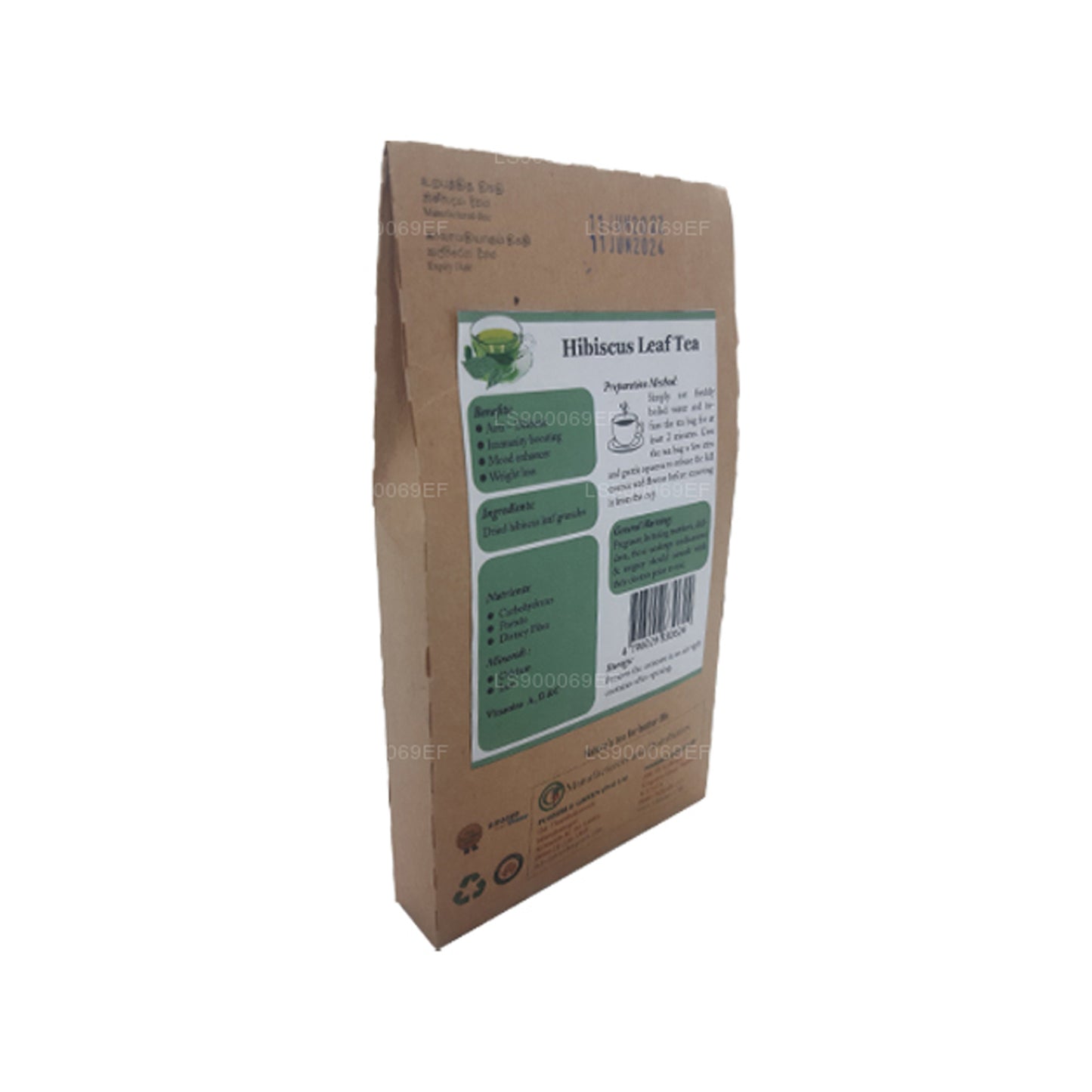Lifetone Hibiskusblatt-Tee (30g)