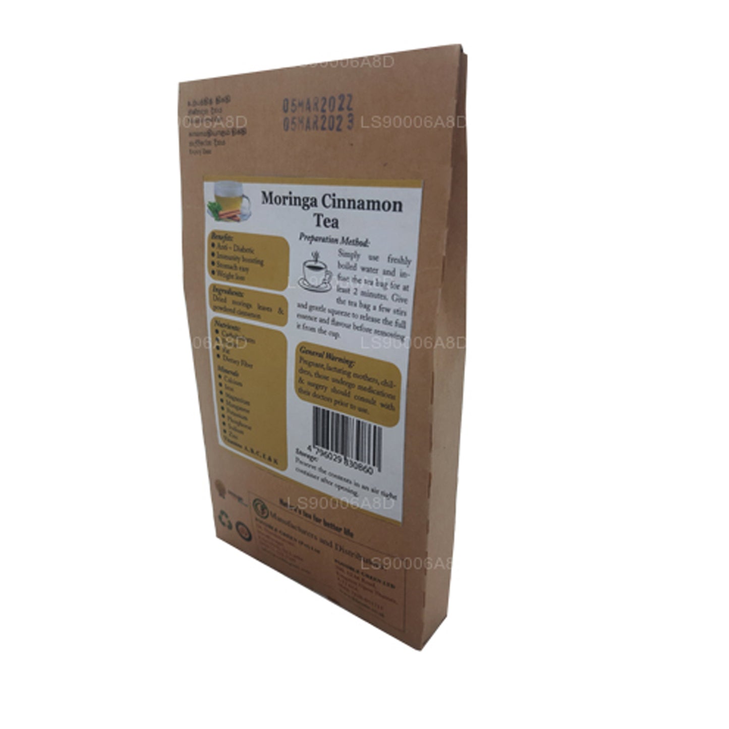 Lifetone Moringa-Zimt-Tee (30g)