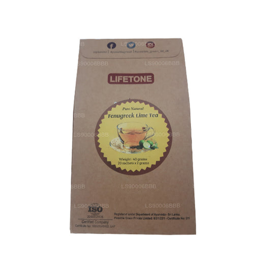 Lifetone Bockshornklee-Limetten-Tee (40 g) 20 Teebeutel