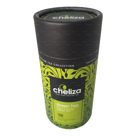 Cheliza Reiner Ceylon Grüner Tee Dose (50g) 20 Teebeutel