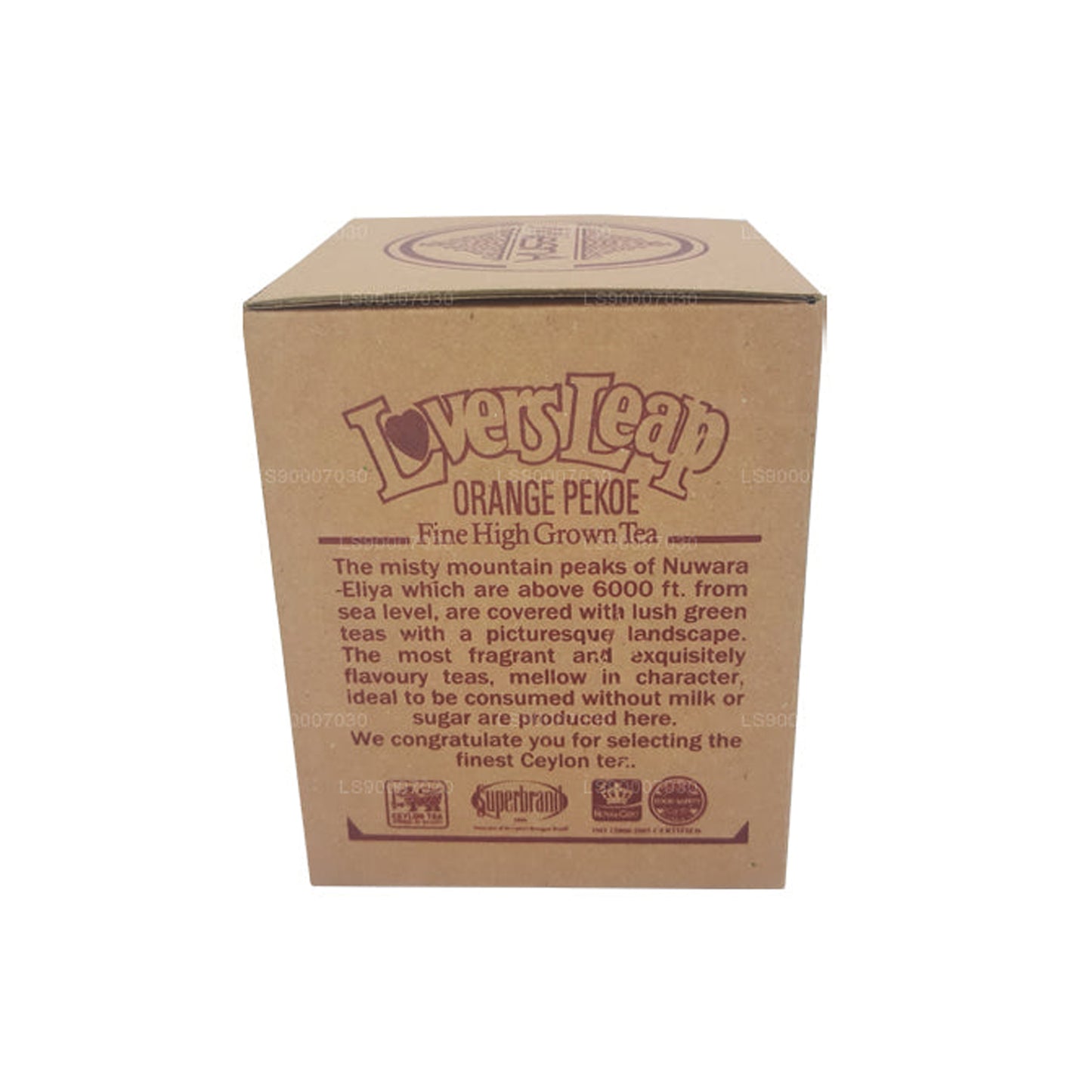 Melesna Tea Lover's Leap Orange Pekoe im Metallbehälter (100 g)