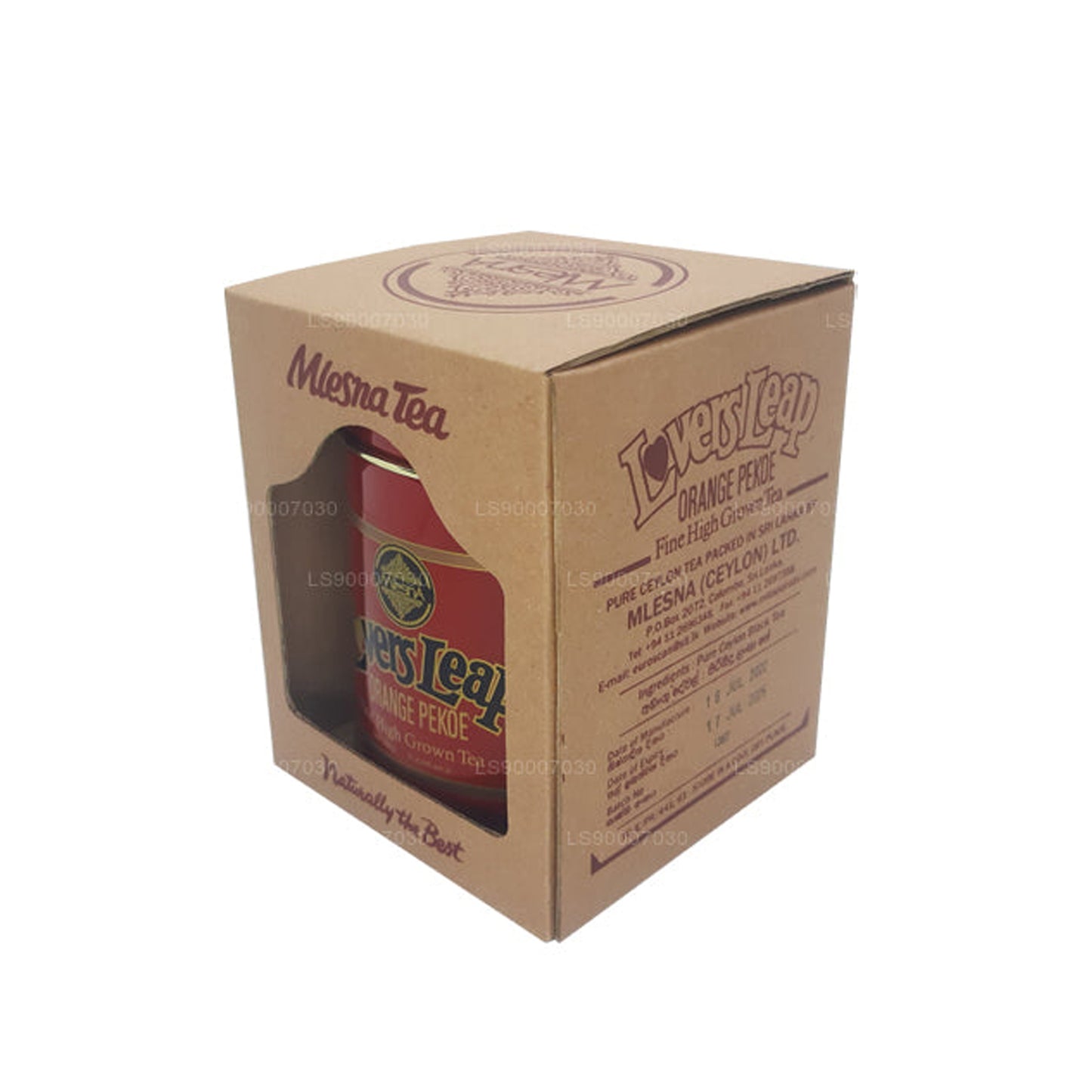 Melesna Tea Lover's Leap Orange Pekoe im Metallbehälter (100 g)
