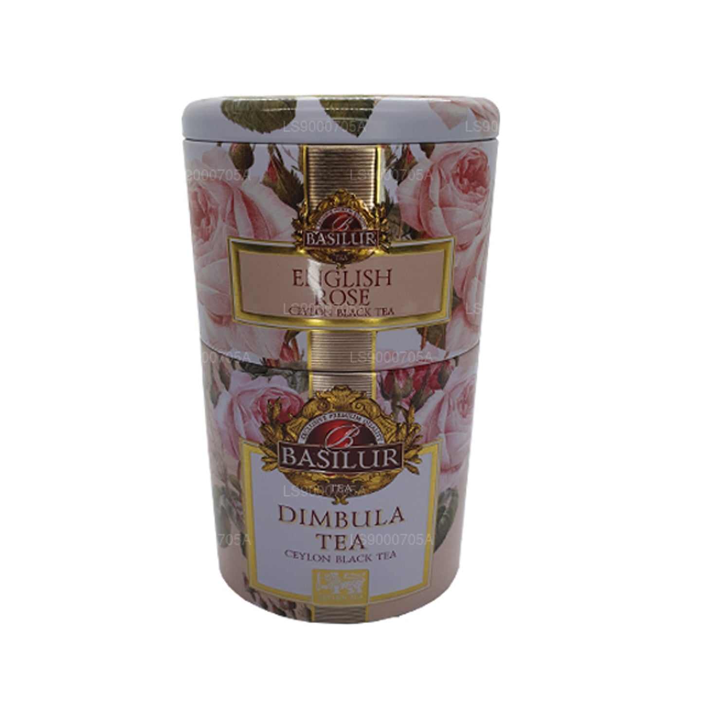 Basilur Dimbula Dose für Früchte und Blumen „Englische Rose“, 100 g