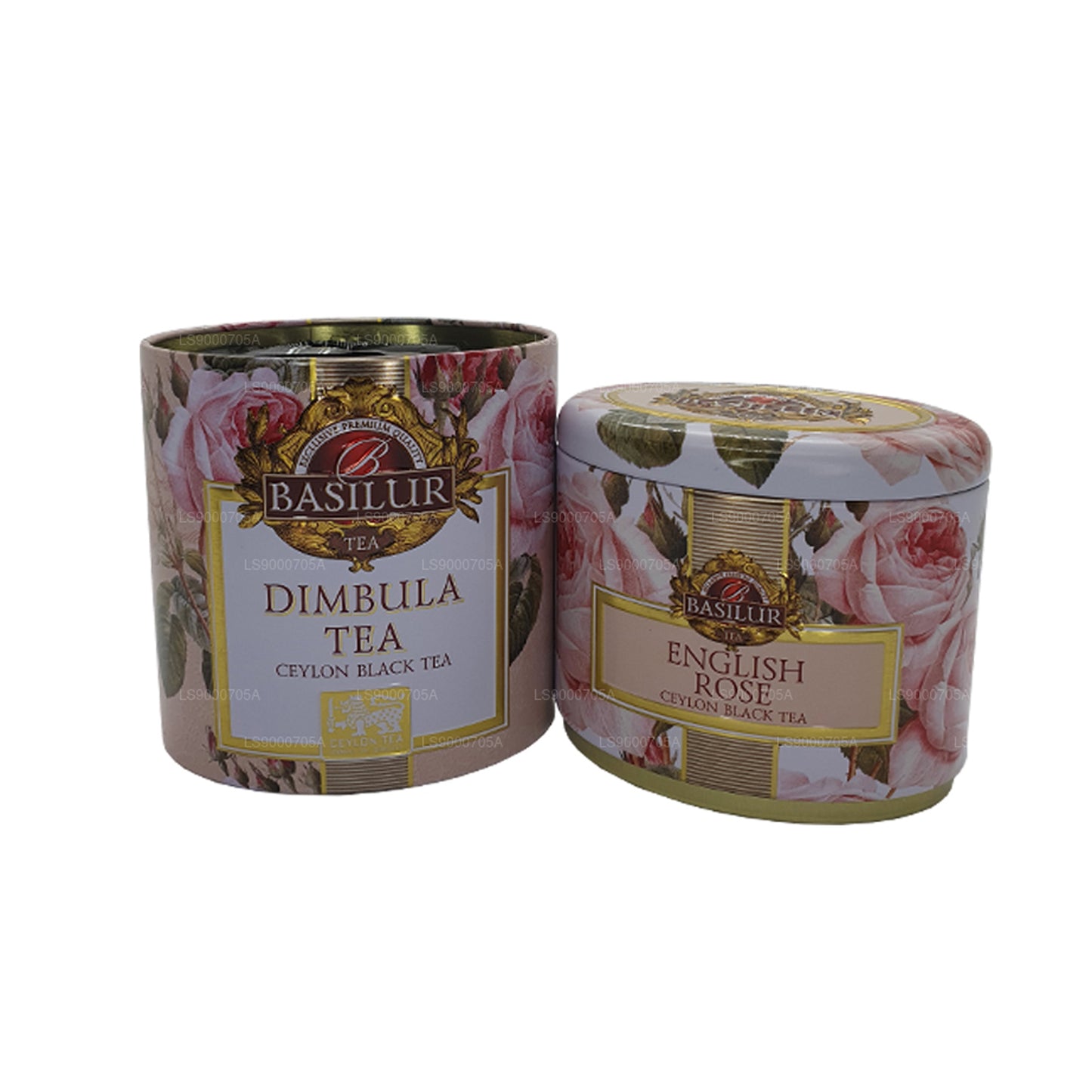 Basilur Dimbula Dose für Früchte und Blumen „Englische Rose“, 100 g
