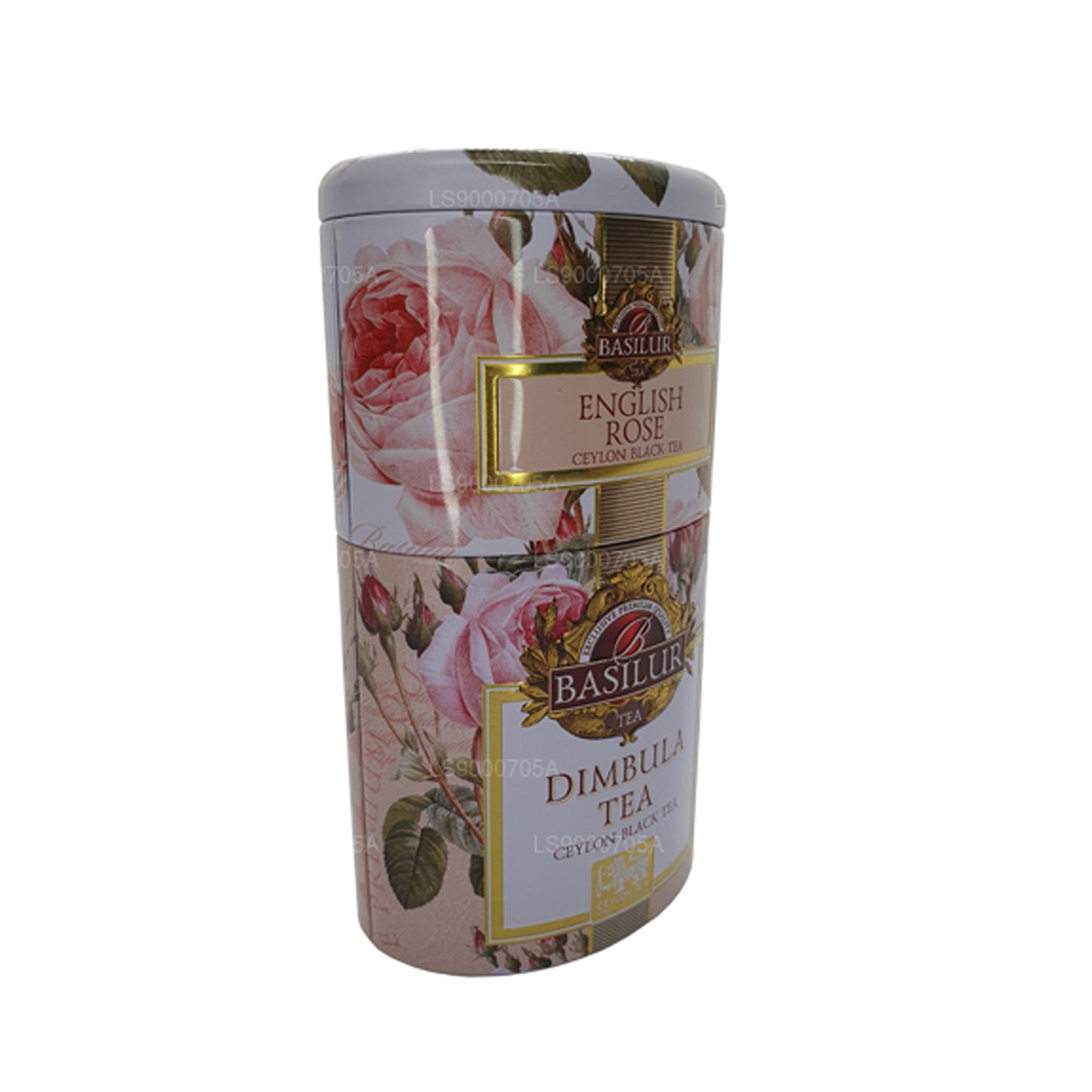 Basilur Dimbula Dose für Früchte und Blumen „Englische Rose“, 100 g