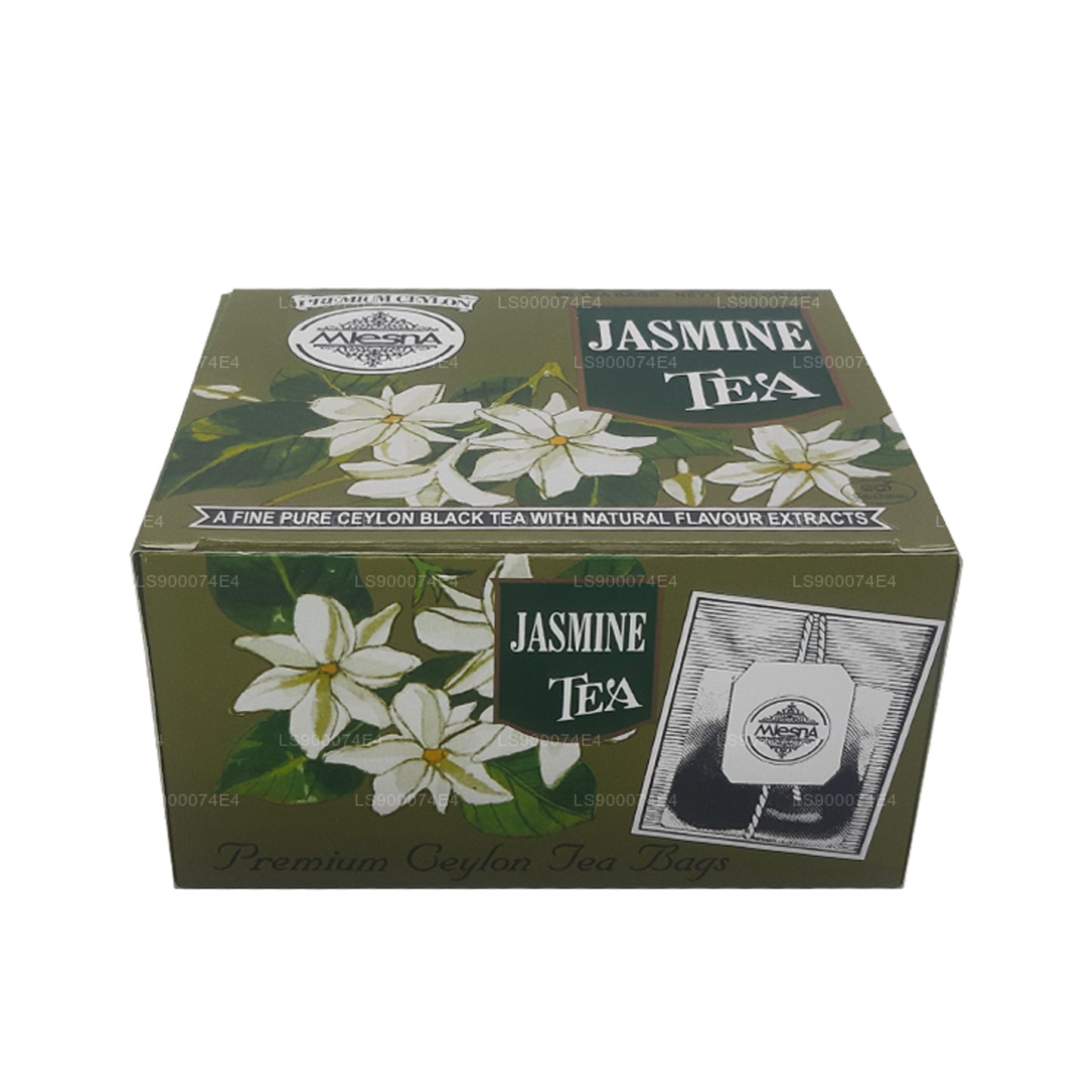 Mlesna Jasmin-Schwarztee (100 g) 50 Teebeutel