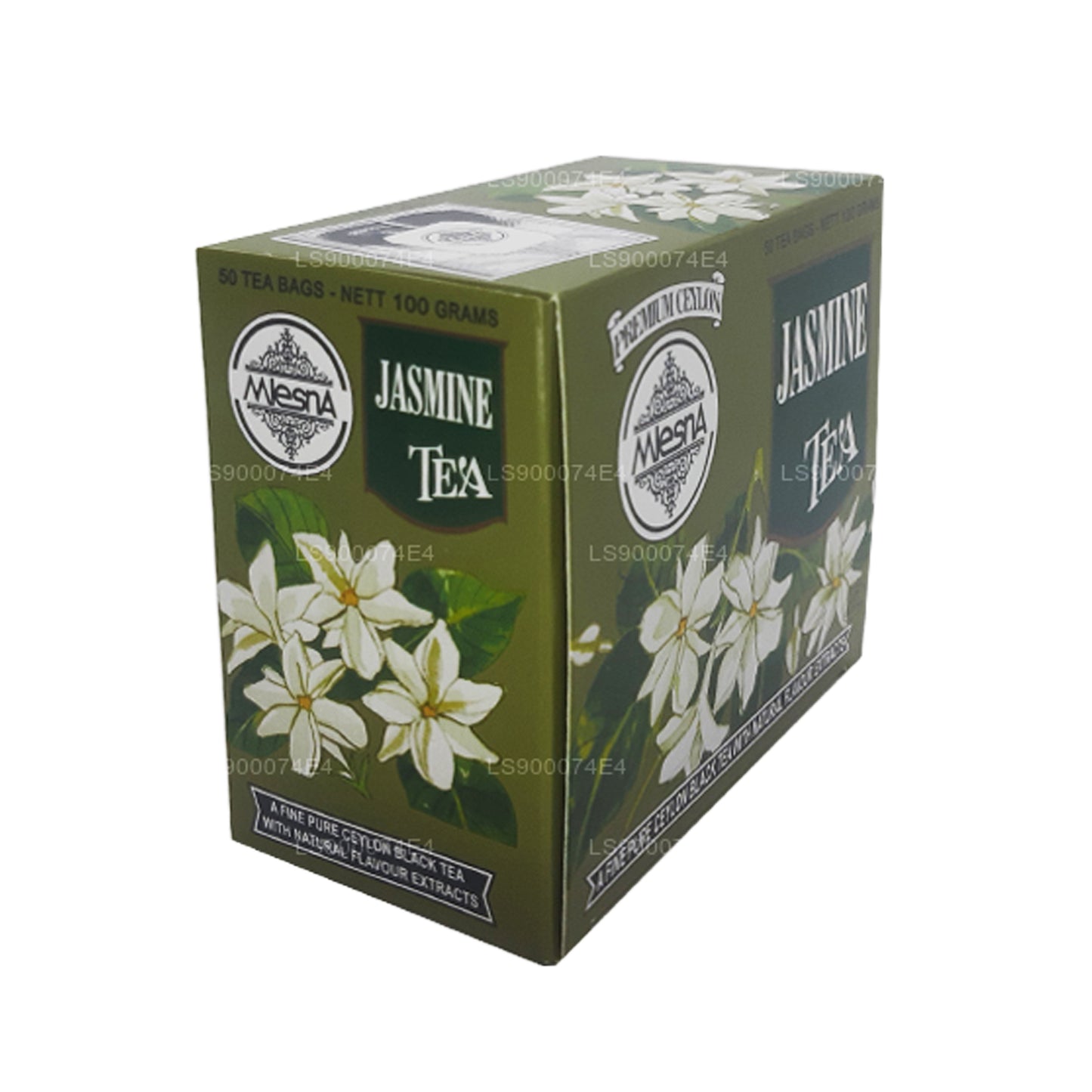 Mlesna Jasmin-Schwarztee (100 g) 50 Teebeutel