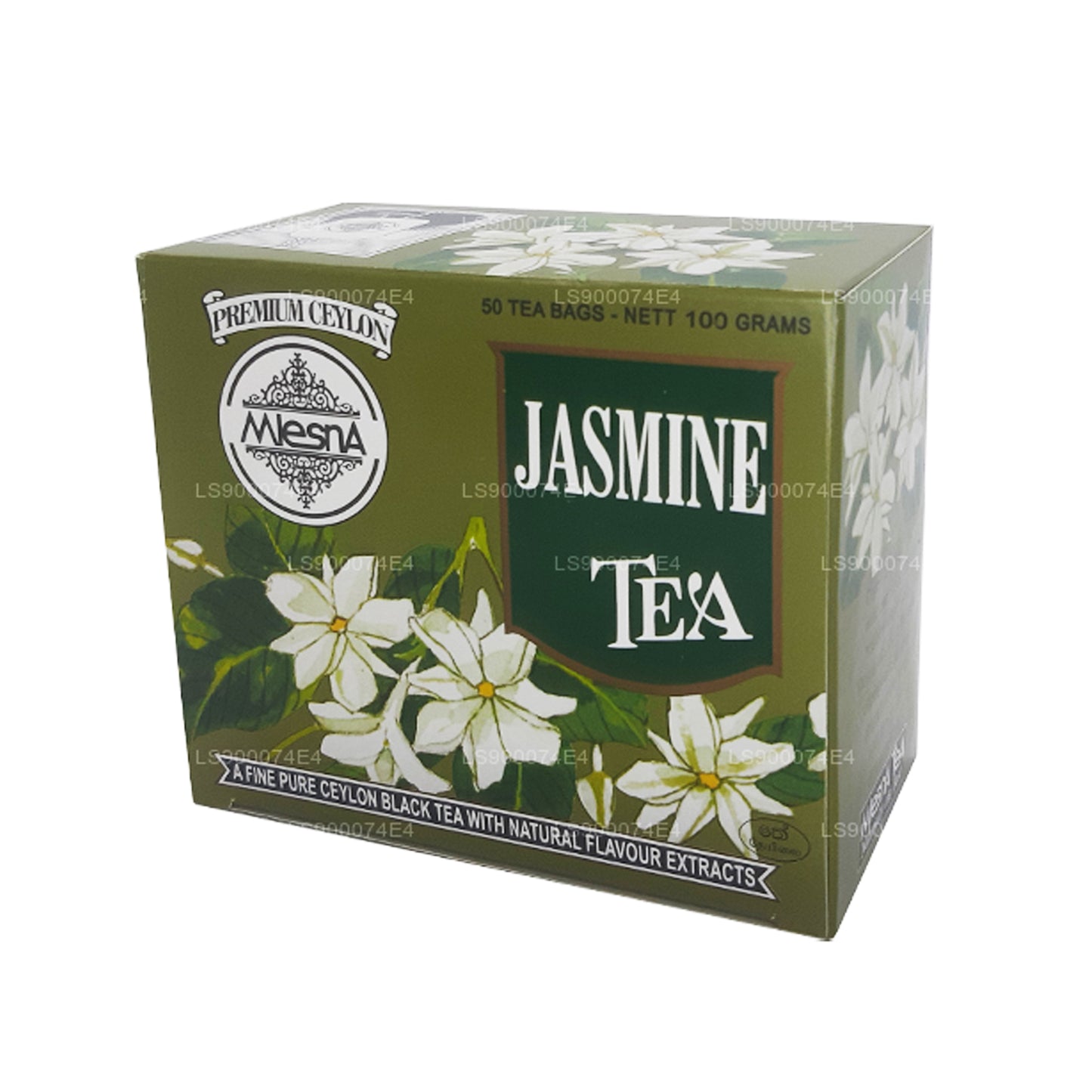 Mlesna Jasmin-Schwarztee (100 g) 50 Teebeutel