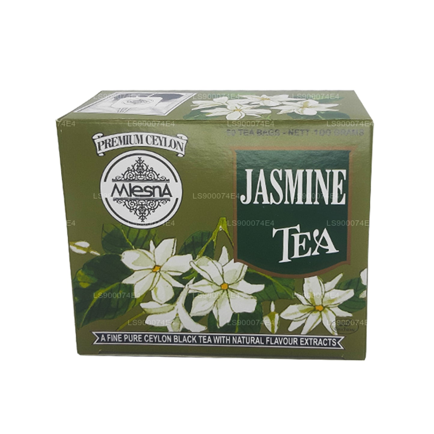 Mlesna Jasmin-Schwarztee (100 g) 50 Teebeutel