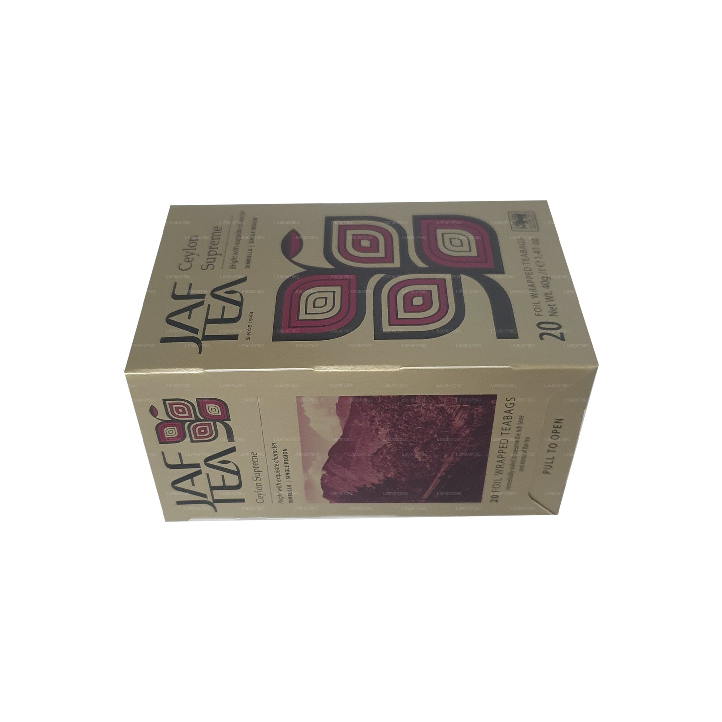 Jaf Tea Classic Gold Collection Ceylon Supreme Teebeutel mit Folienumschlag (40 g)