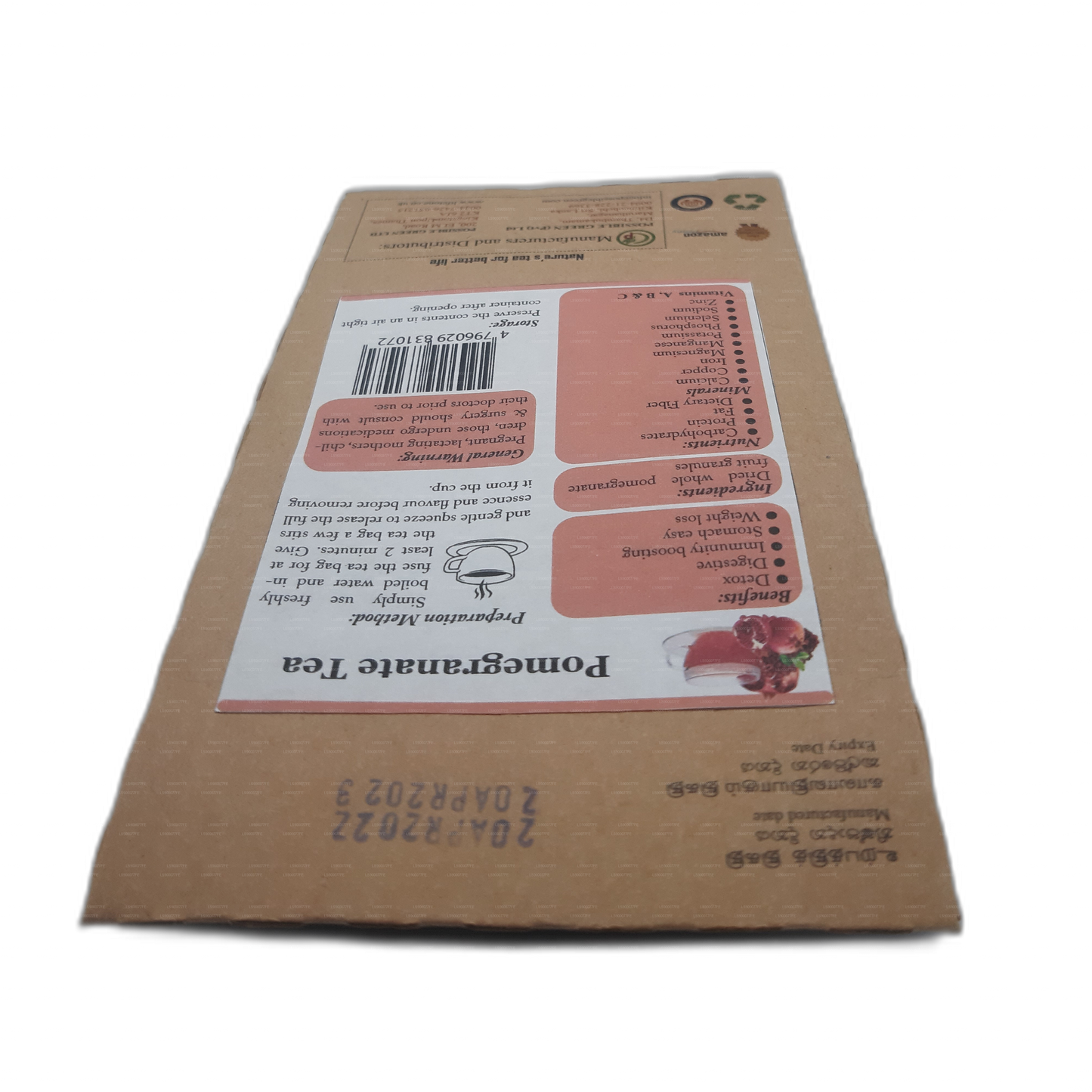 Lifetone Granatapfeltee (40g)