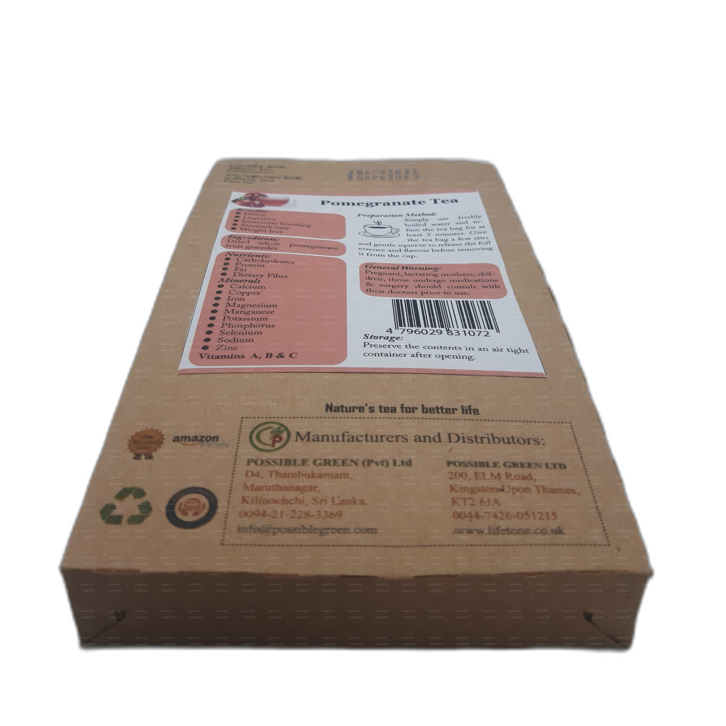 Lifetone Granatapfeltee (40g)