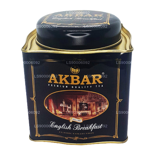 Akbar Classic English Breakfast Blatttee (100 g) Dose
