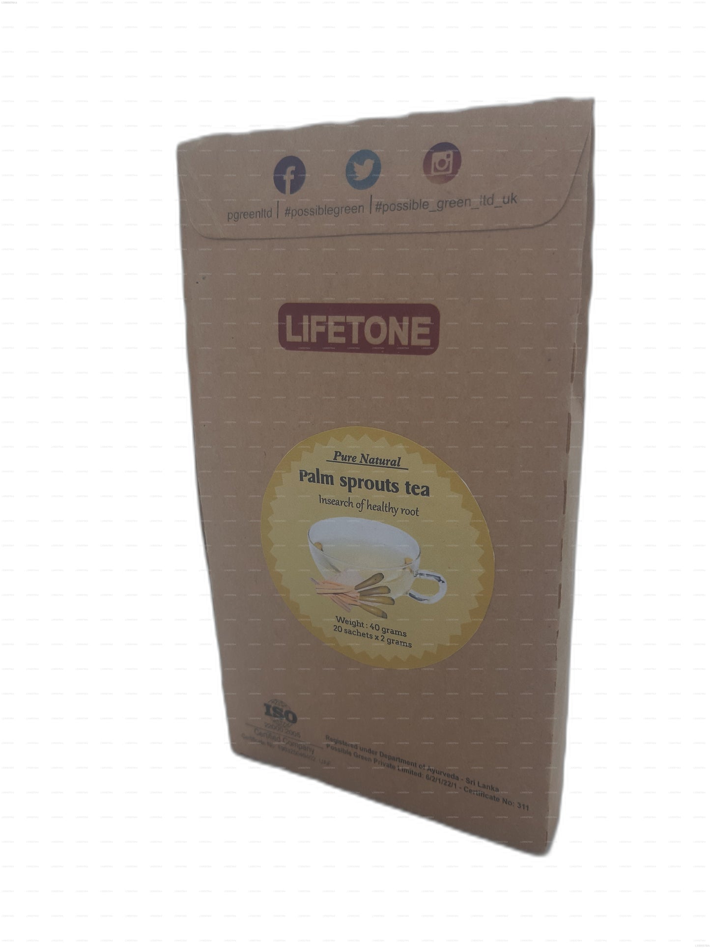 Lifetone Palmsprossen-Tee (40g)