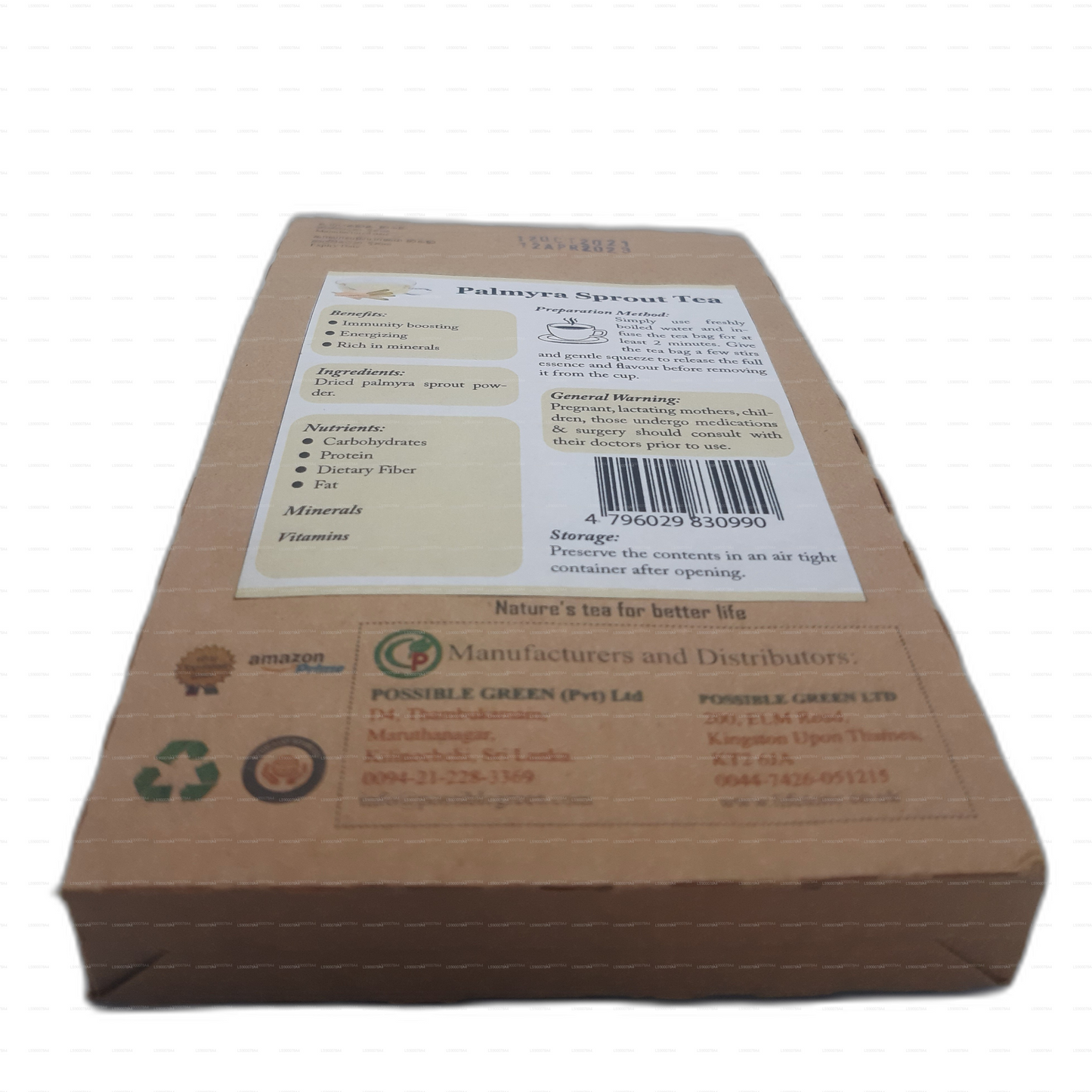 Lifetone Palmsprossen-Tee (40g)