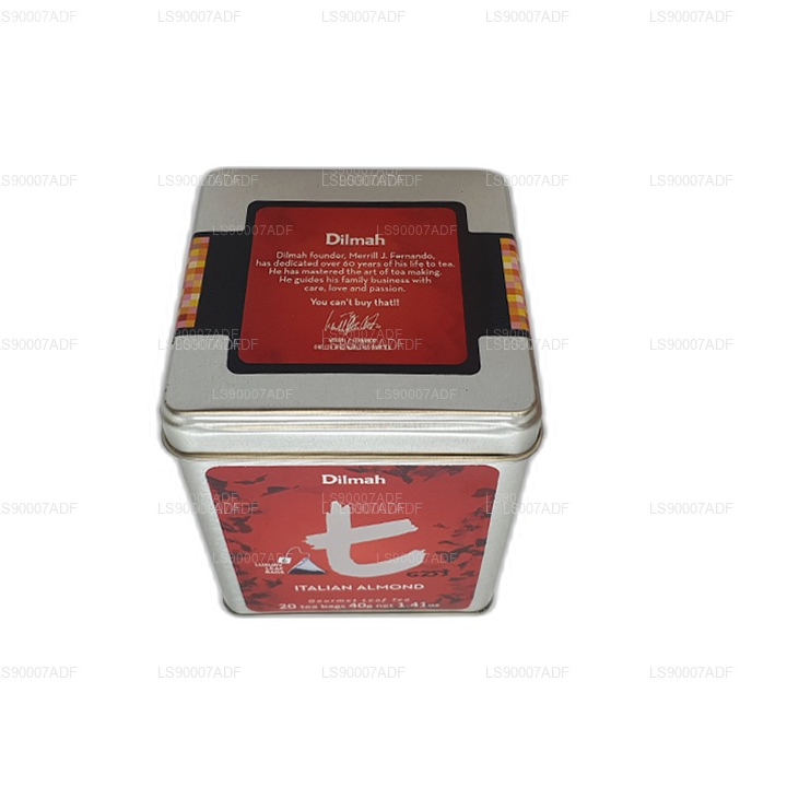 Dilmah t-Series Italienische Mandel (40g) 20 Teebeutel