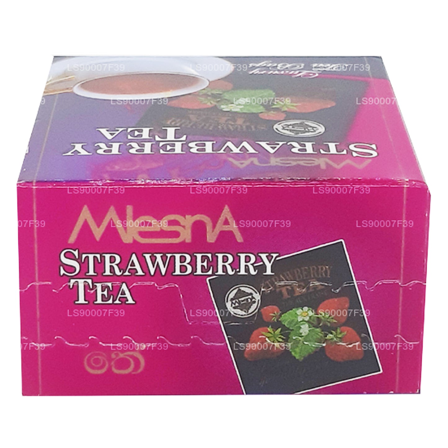 Mlesna Erdbeertee (20 g), 10 luxuriöse Teebeutel