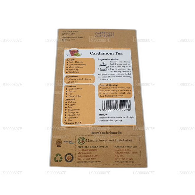 Lifetone Kardamom-Tee (40g)