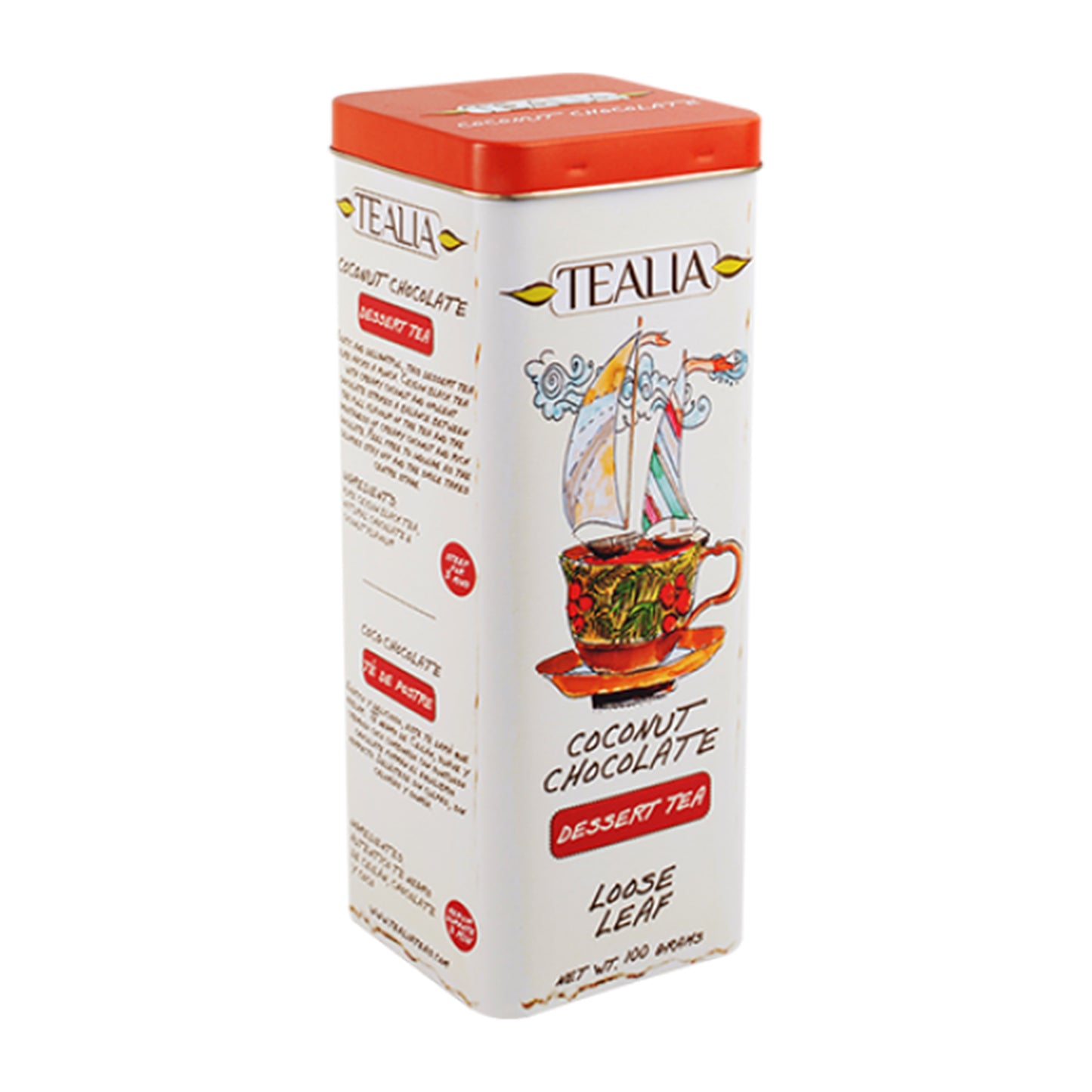 Tealia Kokosnuss-Schokoladentee (100g)
