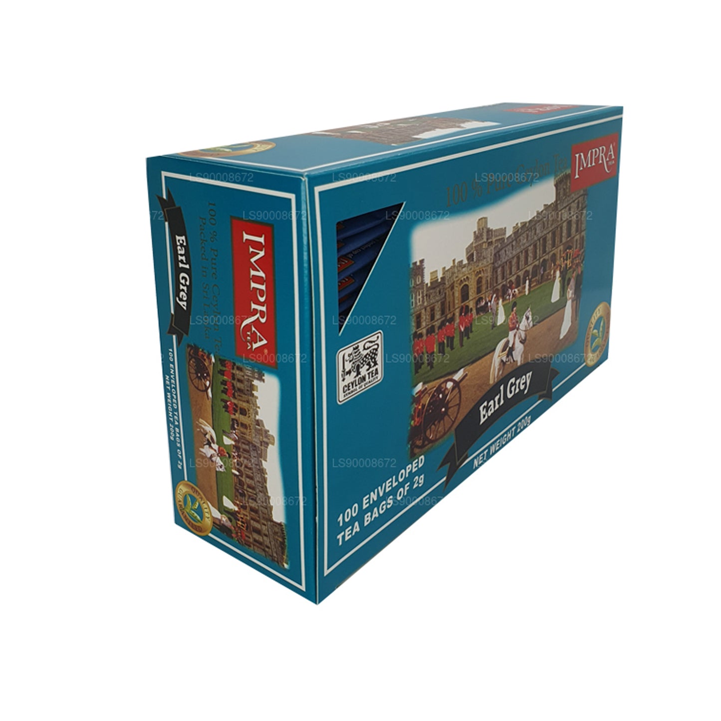 Impra Earl Grey (200 g), 100 umhüllte Teebeutel