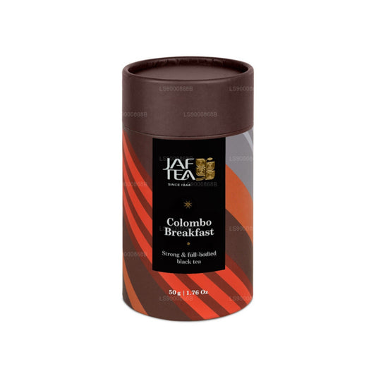 Jaf Tea Colombo Breakfast – Kräftige und vollmundige Schwarzteedose (50 g)