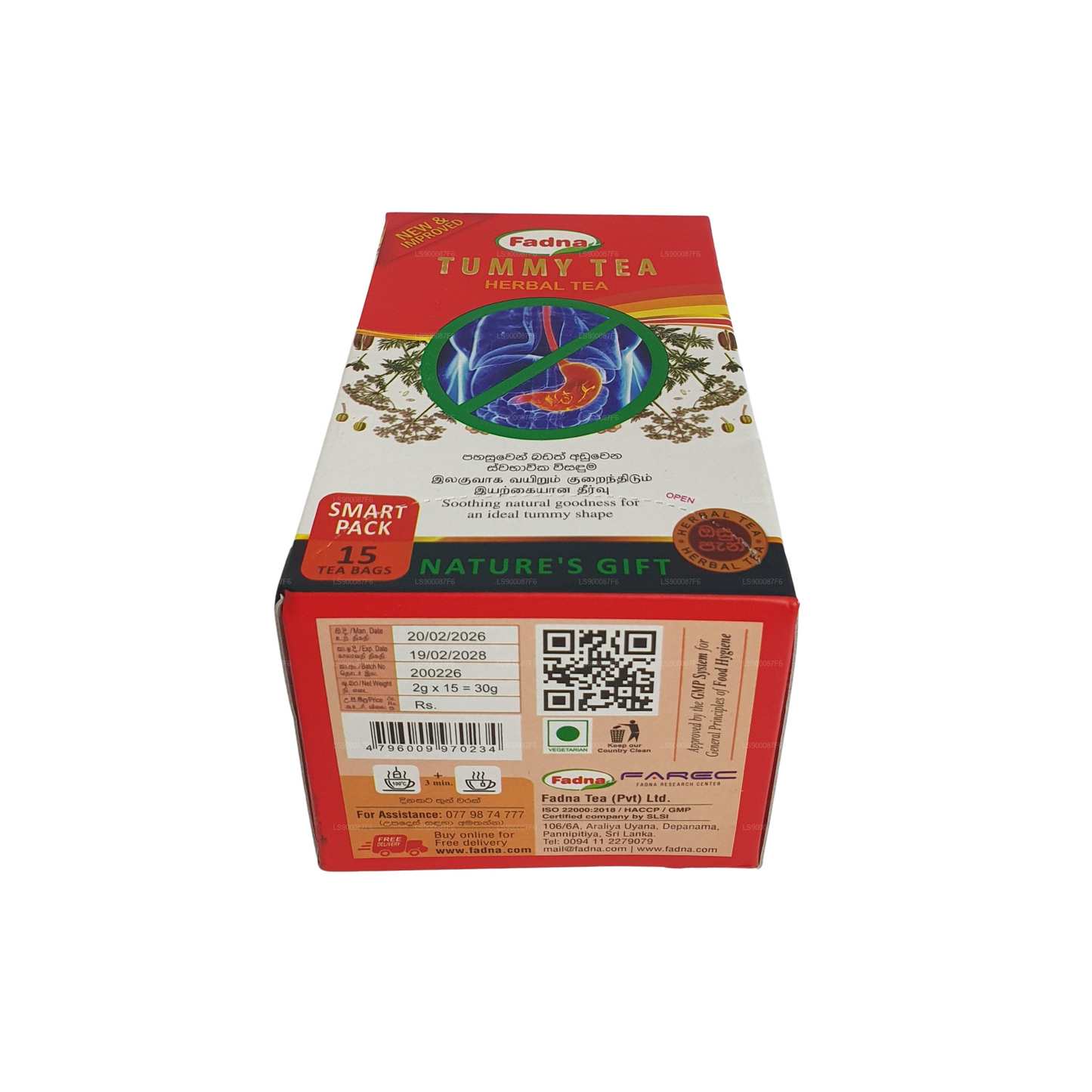Fadna Tummy Tea (40 g) 20 Teebeutel
