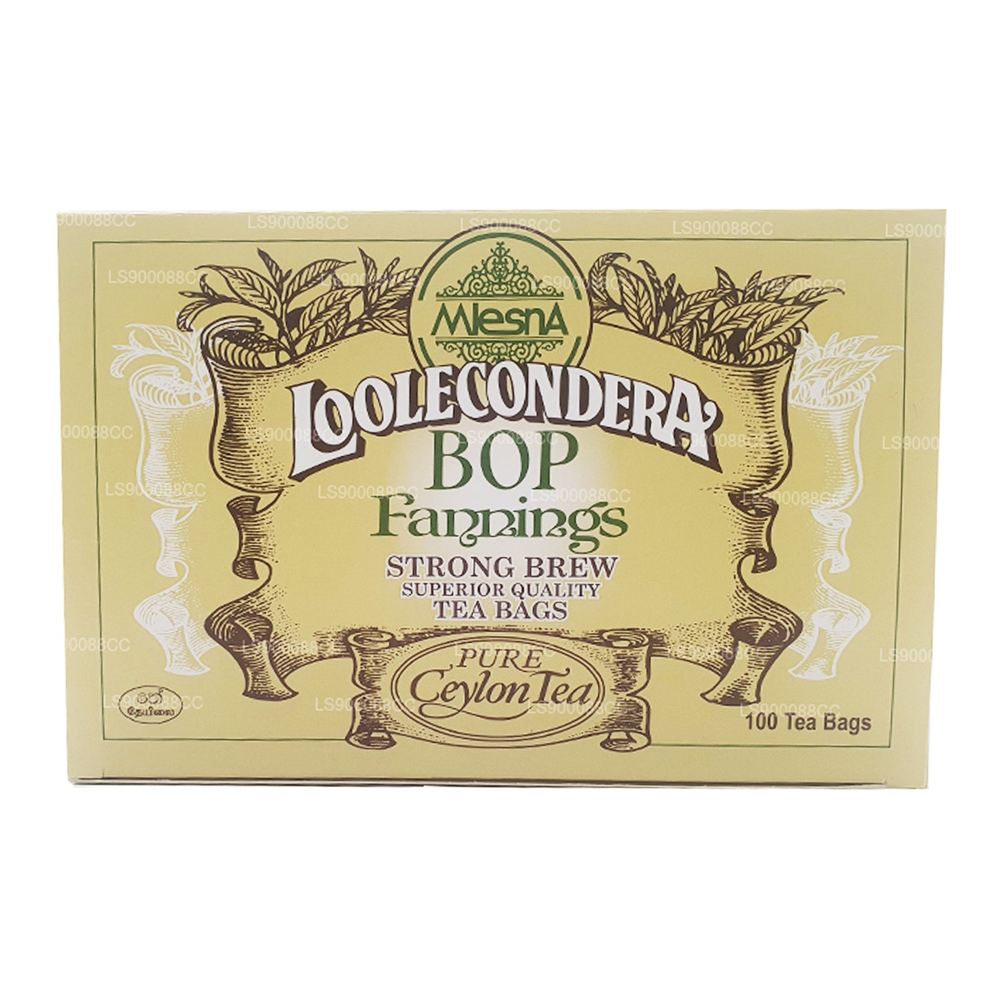 Mlesna Loolecondera BOP Fannings Strong Brew Teebeutel
