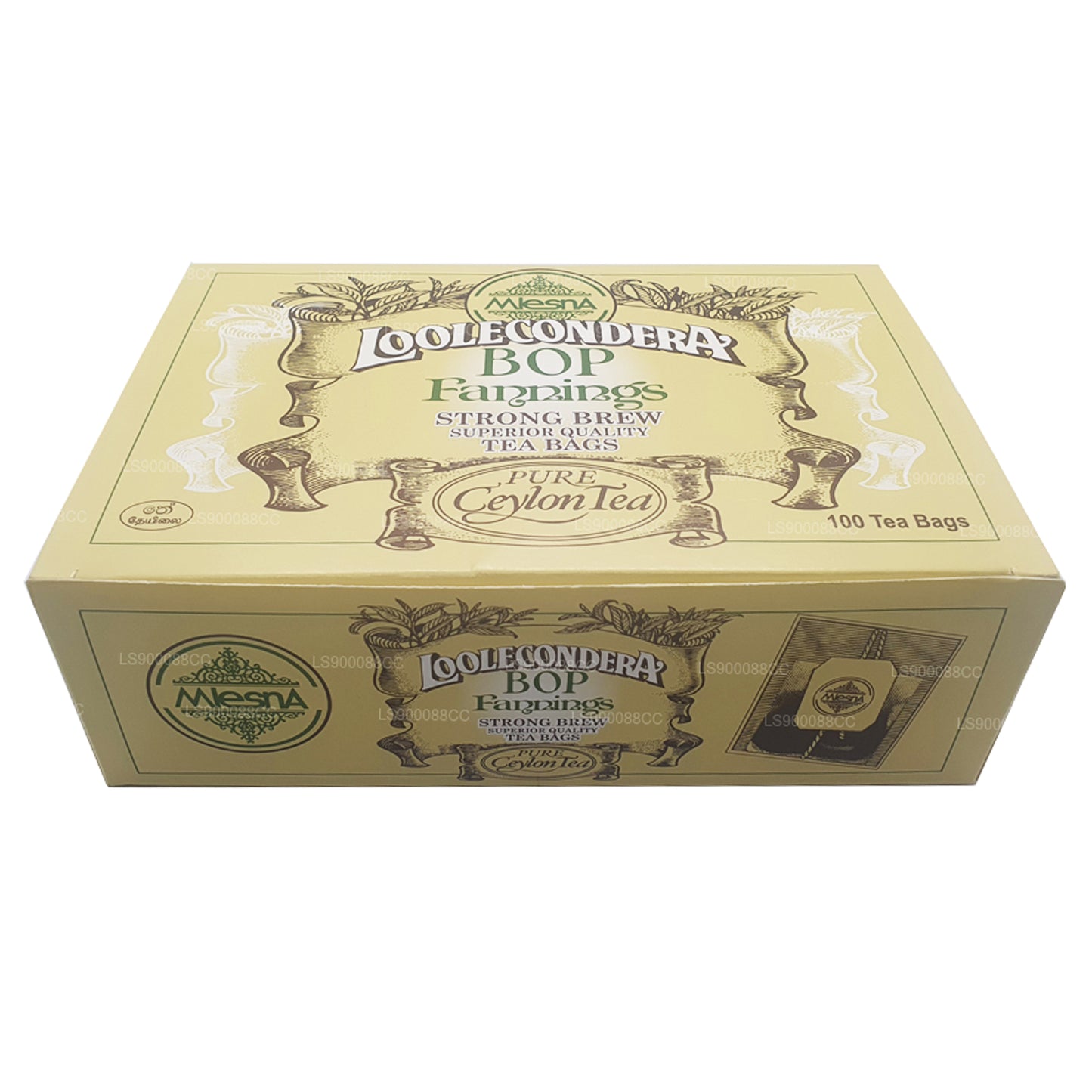 Mlesna Loolecondera BOP Fannings Strong Brew Teebeutel