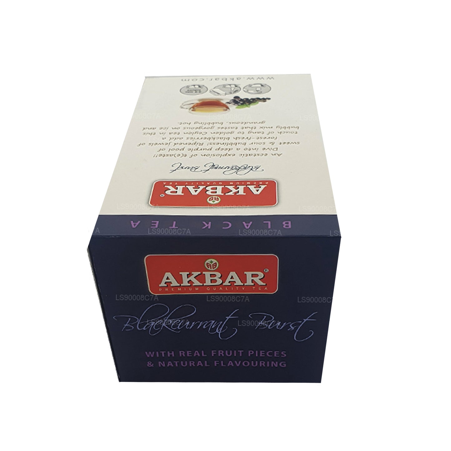 Akbar Blackcurrant Burst (40 g) 20 Folien-Teebeutel