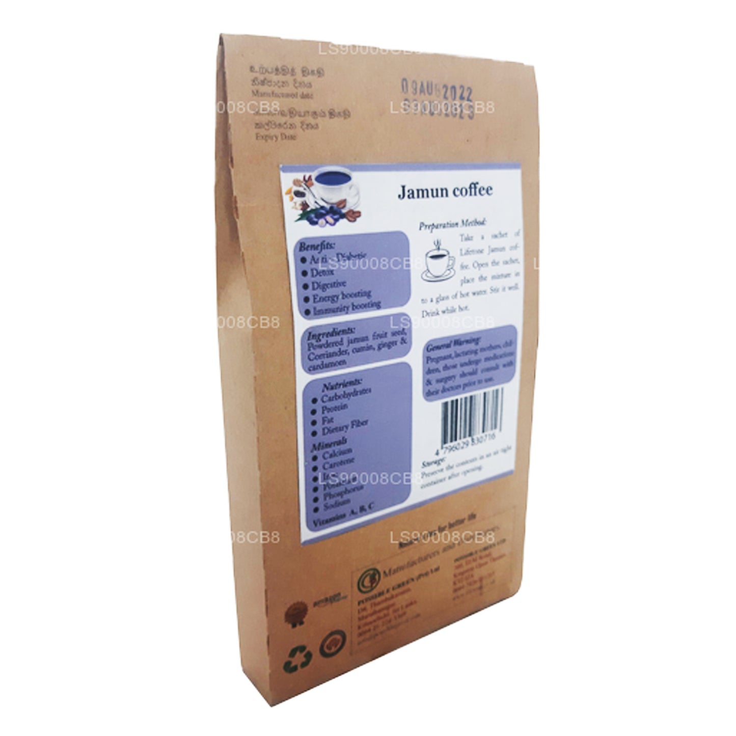 Lifetone Jamun Samenkaffee (40 g)