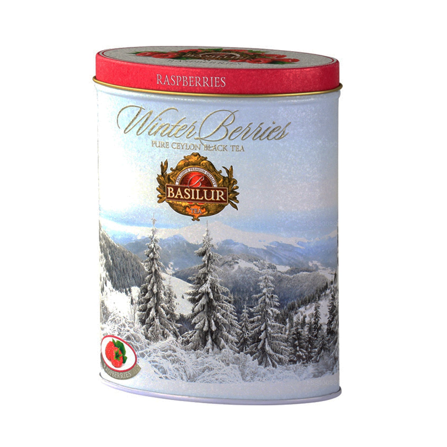 Basilur Winterbeeren „Himbeeren“ (100 g) Dose